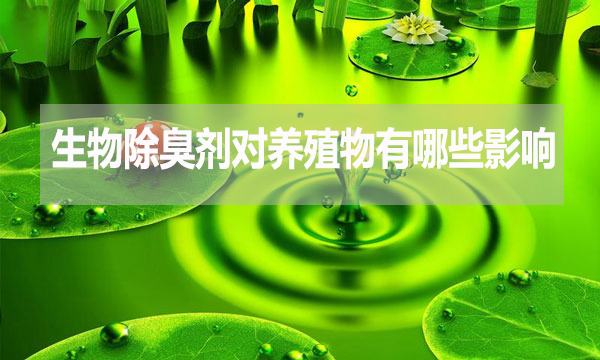 生物除臭劑對動物有哪些影響？
