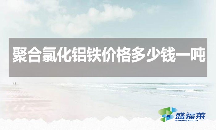 聚合氯化鋁鐵價格多少錢一噸？